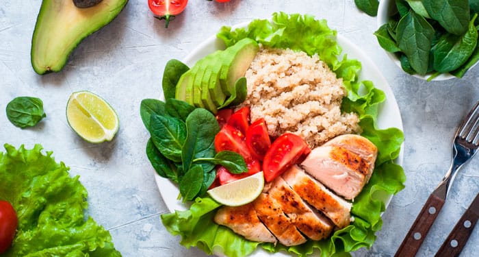 Elegir los alimentos para estar saludables