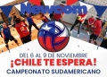 Se levanta el telón en Chile, para el Campeonato Sudamericano Mixto +68