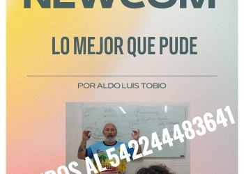 Aldo Tobio lanza su libro de Newcom