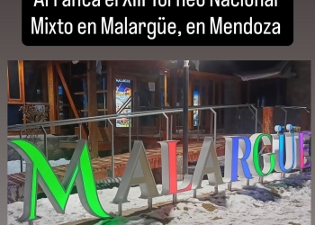 En Malargüe, se juega el XIII Torneo Nacional Mixto